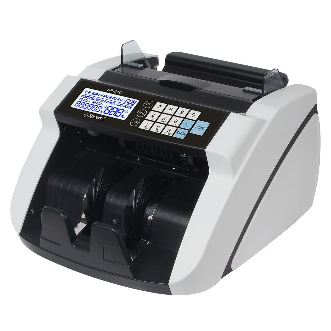 Speedx SP-610 Advanced Cash Counter Machine With Fake Note Deduction