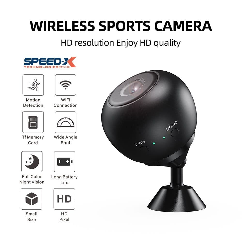 X9 1080p Hd 2mp Magnetic Wifi Mini Camera FtyCamPro App