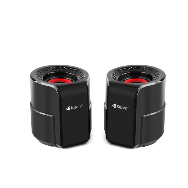 KISONLI V350 USB 2.0 MINI STEREO SOUND SYSTEM HOME THEATER SPEAKER