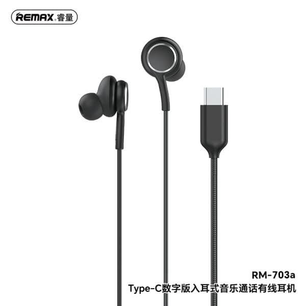 REMAX RM-703A TYPE C LIGHTWEIGHT HANDFREE