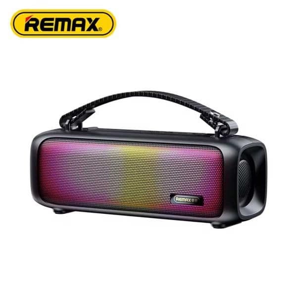 REMAX RB-M67 PORTABLE SUPER BASS WIRELESS SPEAKER WITH RGB LIGHTS