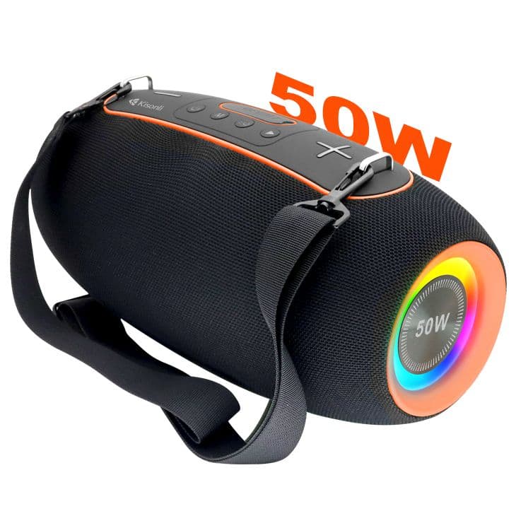 KISONLI K12 20W BT(5.2)+EDR NORM BT/USB/TF/AUX/RGB BLUETOOTH SPEAKER